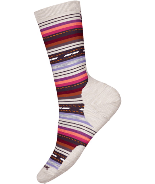 Smartwool Everyday Margarita Crew Socks Moonbeam Large