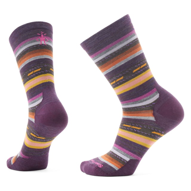 Smartwool Smartwool Everyday Margarita Crew Socks - Women's Wild Salmon Small