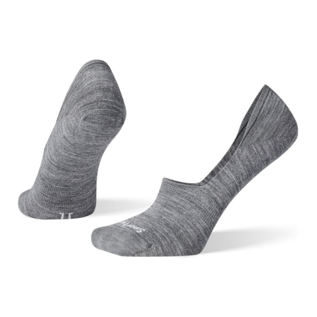 Smartwool Everyday No Show Socks - Men's Medium Gray Large