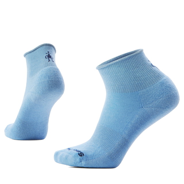 Smartwool Smartwool Everyday Roll Top Ankle Socks - Women's Serene Blue Large