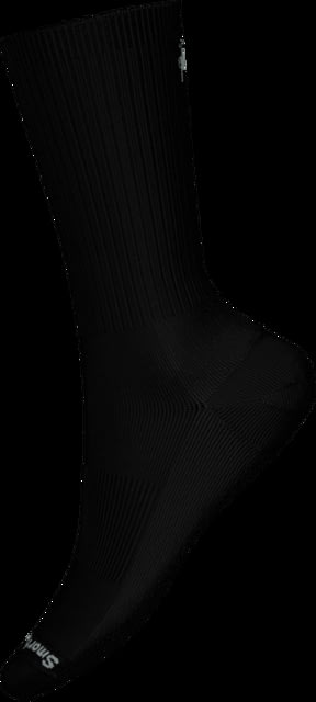 Smartwool Everyday Solid Rib Crew Socks Black Extra Large  BLACK-XL