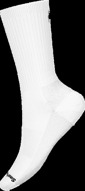 Smartwool Everyday Solid Rib Crew Socks White Large  WHITE-L