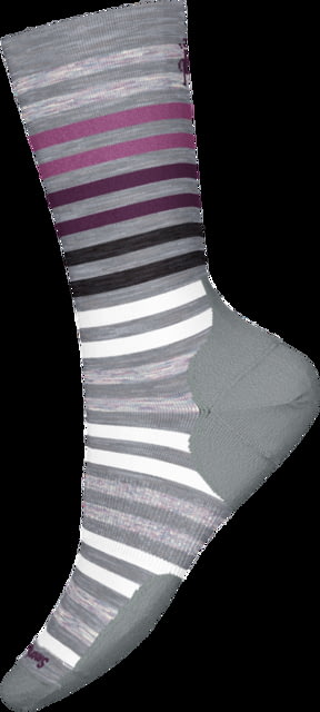 Smartwool Everyday Spruce Street Crew Socks Light Gray Extra Large