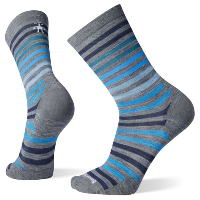 Smartwool Everyday Spruce Street Crew Socks - Men's Medium Gray Medium