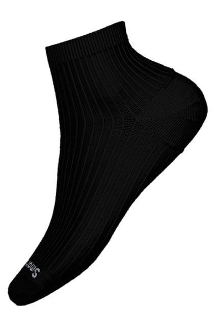 Smartwool Everyday Texture Ankle Socks Black Medium  BLACK-M