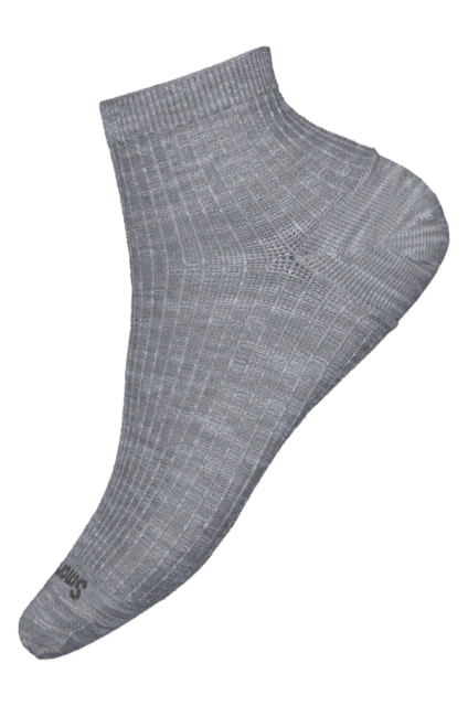 Smartwool Everyday Texture Ankle Socks Light Gray Large