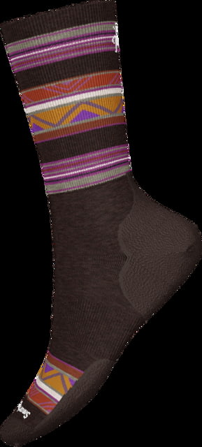 Smartwool Everyday Zig Zag Valley Crew Socks Chestnut Large