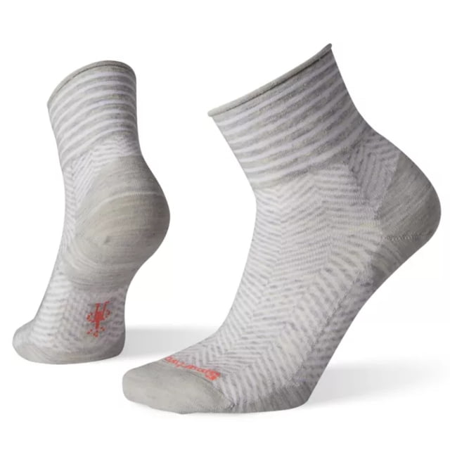 Smartwool Everyday Herringbone Ankle Boot Sock Socks - Women's Ash Small
