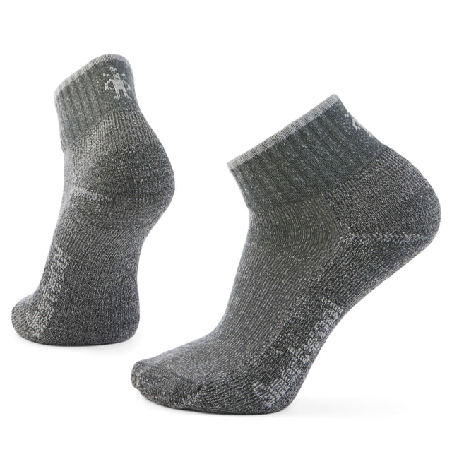 Smartwool Smartwool Hike Classic Edition Light Cushion Second Cut Ankle Socks Medium Gray Medium