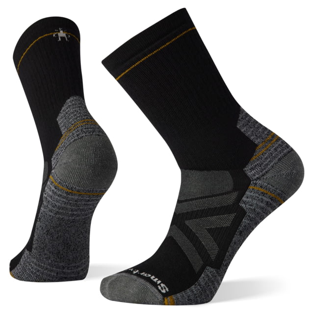 Smartwool Hike Full Cushion Crew Socks - Men's Black Large