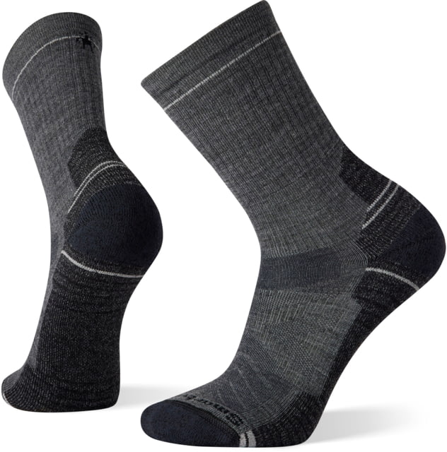 Smartwool Hike Light Cushion Crew Socks - Men's 052 Medium Gray Extra Large