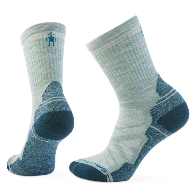 Smartwool Hike Light Cushion Crew Socks - Women's Frosty Green Large