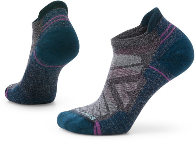 Smartwool Hike Light Cushion Low Ankle Socks - Women's E27 Charcoal-Light Gray Medium