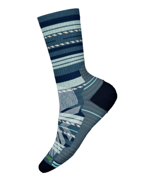 Smartwool Hike Light Cushion Margarita Crew Socks - Women's Deep Navy Medium