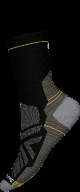 Smartwool Hike Light Cushion Mid Crew Socks Black Extra Large  BLACK-XL