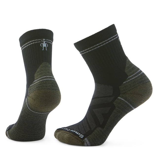 Smartwool Hike Light Cushion Mid Crew Socks - Women's Black Large