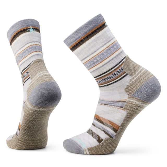 Smartwool Smartwool Hike Light Cushion Panorama Crew Socks - Men's Ash Medium