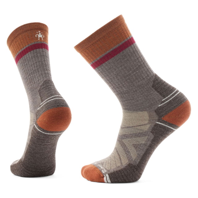 Smartwool Smartwool Hike Light Cushion Winding Trail Crew Socks - Men's Taupe Extra Large