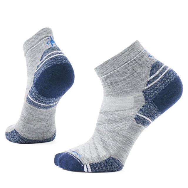 Smartwool Smartwool Hike Targeted Cushion Ankle Socks - Men's Light Gray Extra Large