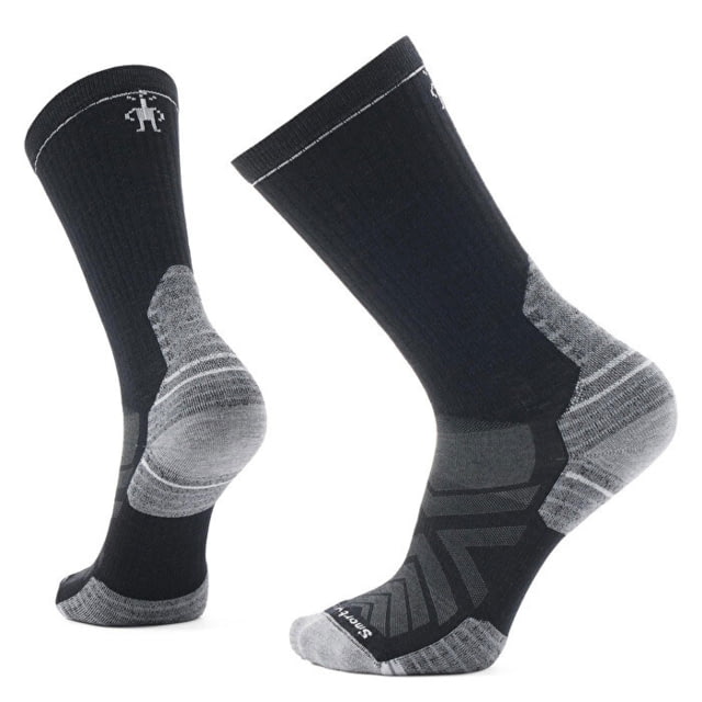 Smartwool Smartwool Hike Targeted Cushion Crew Socks - Men's Black Large