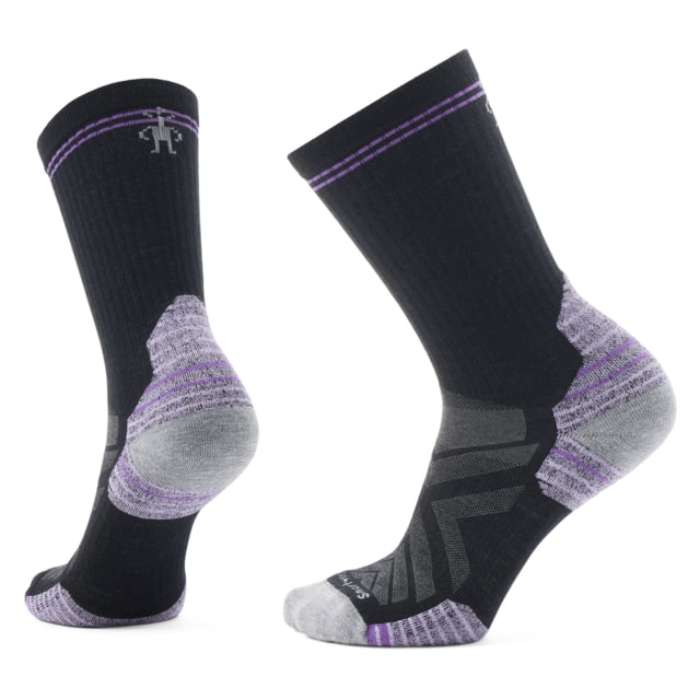 Smartwool Hike Targeted Cushion Crew Socks - Women's Black Medium