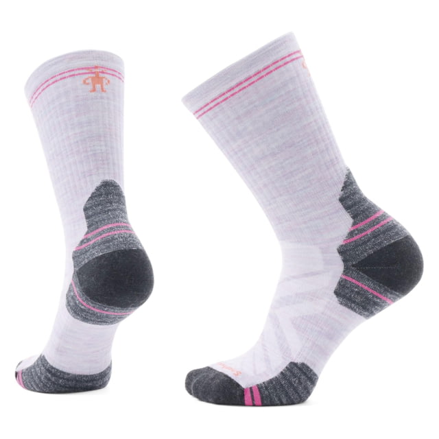 Smartwool Smartwool Hike Targeted Cushion Crew Socks - Women's Purple Eclipse Medium