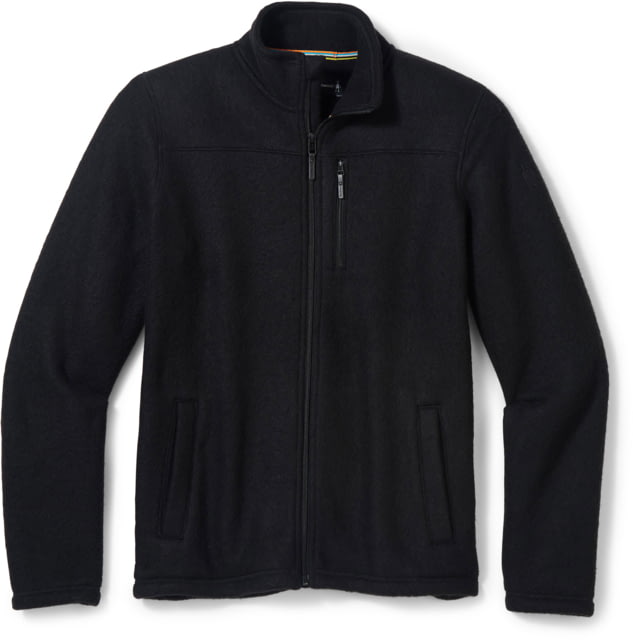 Smartwool Hudson Trail Fleece Full Zip Jacket - Men's 001 Black Extra Large