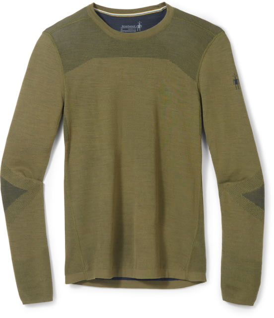 Smartwool Intraknit Thermal Merino Base Layer Crew - Men's K18 Winter Moss Medium