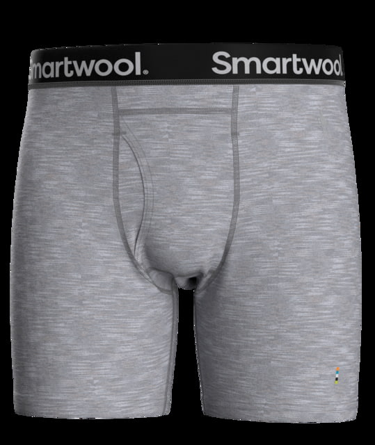 Smartwool Merino Boxer Brief Boxed - Men's Light Gray Heather Extra Large
