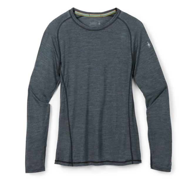 Smartwool Merino Sport 120 Long Sleeve - Men's Charcoal Heather Medium