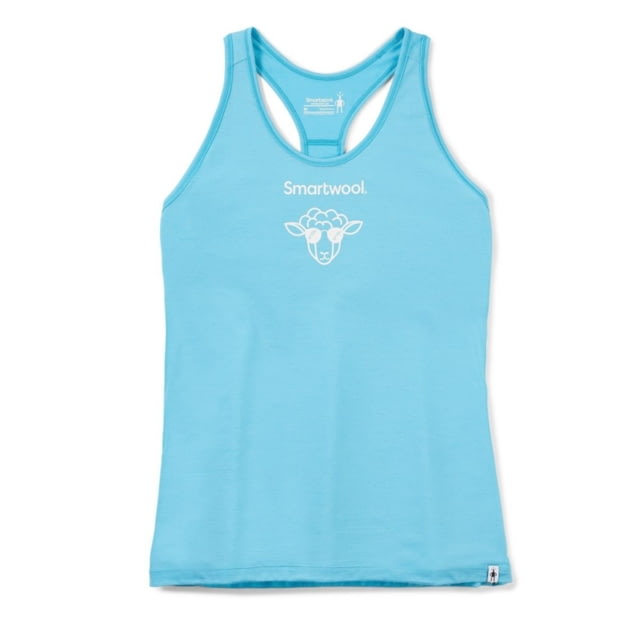 Smartwool Smartwool Merino Sport 150 Aviator Sheep Graphic Tank - Women's Ocean Spray Small