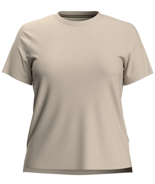 Smartwool Perfect Crew Short Sleeve Tee - Women's Almond Extra Large