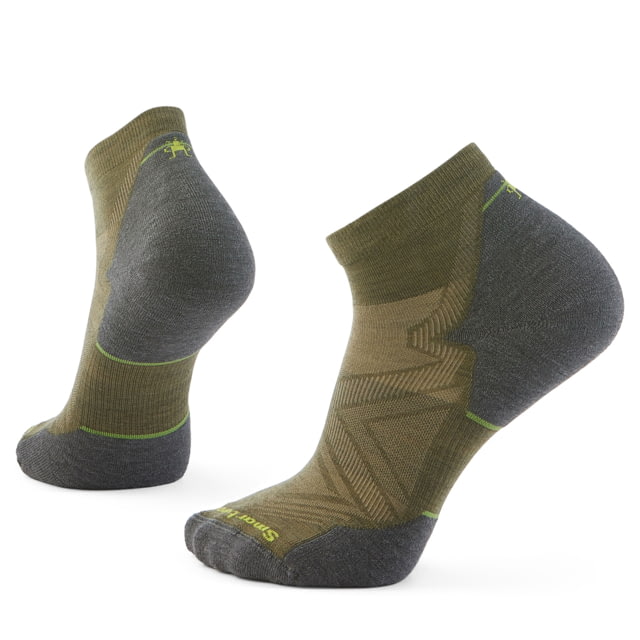 Smartwool Run Targeted Cushion Ankle Socks - Men's Winter Moss Medium