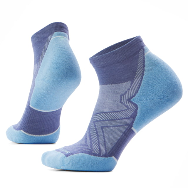 Smartwool Smartwool Run Targeted Cushion Ankle Socks - Women's Nightfall Blue Large
