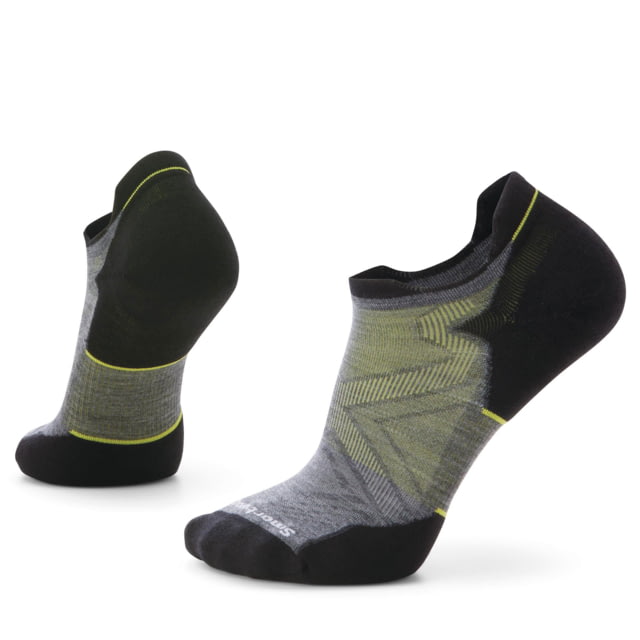 Smartwool Smartwool Run Targeted Cushion Low Ankle Socks - Men's Medium Gray Small