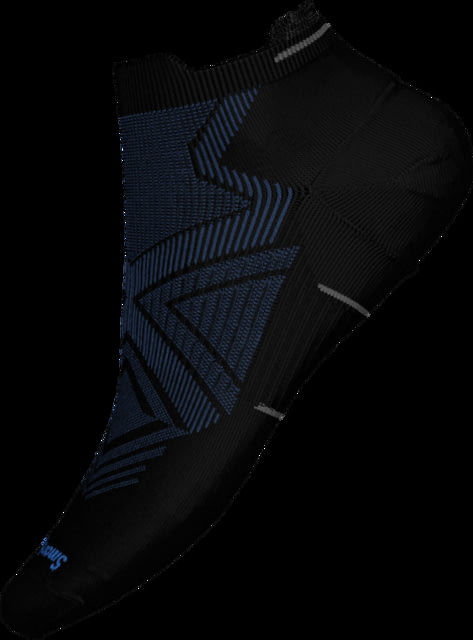 Smartwool Run Targeted Cushion Low Ankle Socks - Unisex Black 2XL