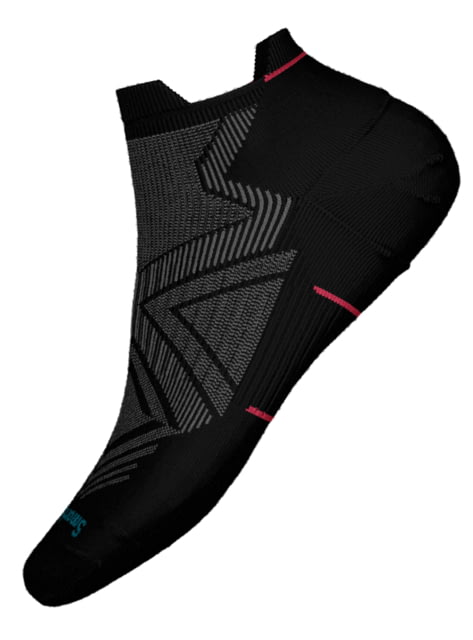 Smartwool Run Targeted Cushion Low Ankle Socks - Women's Black Small  BLACK-S