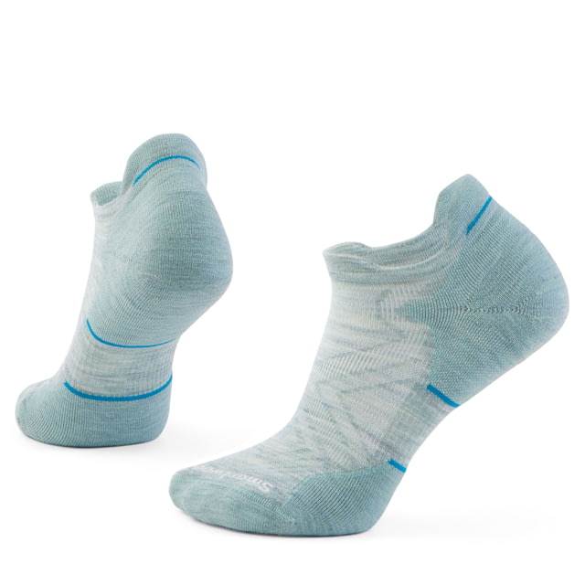 Smartwool Run Targeted Cushion Low Ankle Socks - Women's Frosty Green/White Small