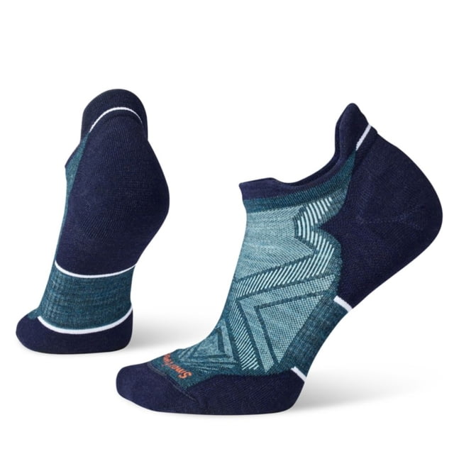 Smartwool Run Targeted Cushion Low Ankle Socks - Women's Twilight Blue Large
