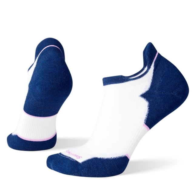 Smartwool Run Targeted Cushion Low Ankle Socks - Women's White Medium