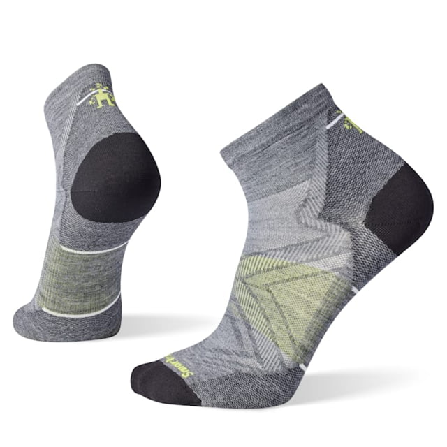 Smartwool Run Zero Cushion Ankle Socks Medium Gray 2XL