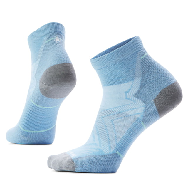 Smartwool Smartwool Run Zero Cushion Ankle Socks - Women's Serene Blue Medium
