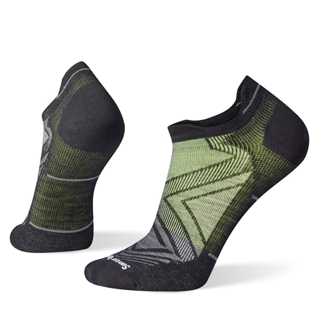 Smartwool Run Zero Cushion Low Ankle Socks Black 2XL