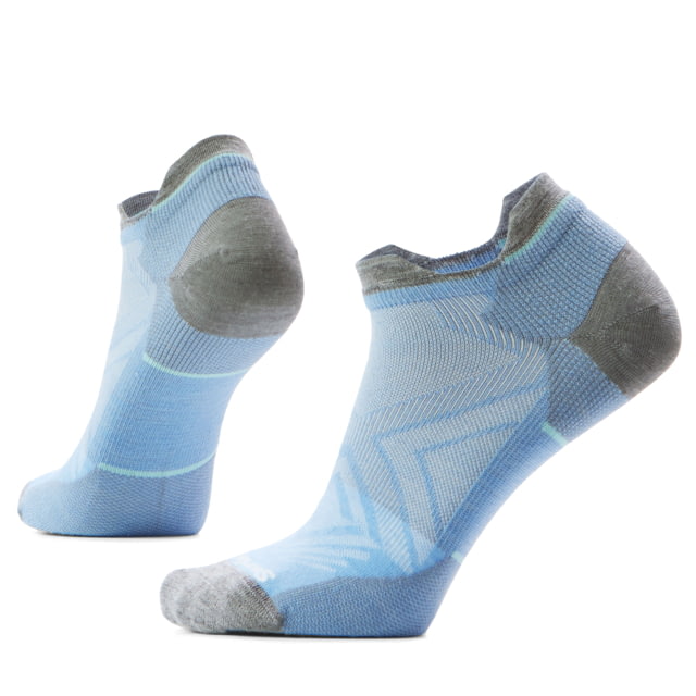 Smartwool Smartwool Run Zero Cushion Low Ankle Socks - Women's Serene Blue Medium