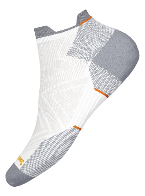 Smartwool Run Zero Cushion Low Ankle Socks - Women's White Small  WHITE-S