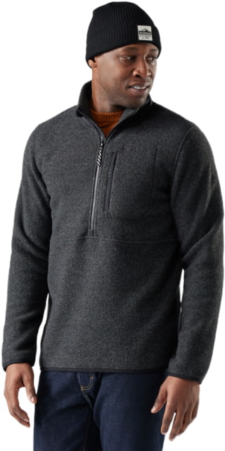 Smartwool Smartwool Second Cut Fleece 1/2 Zip - Men's Charcoal Medium