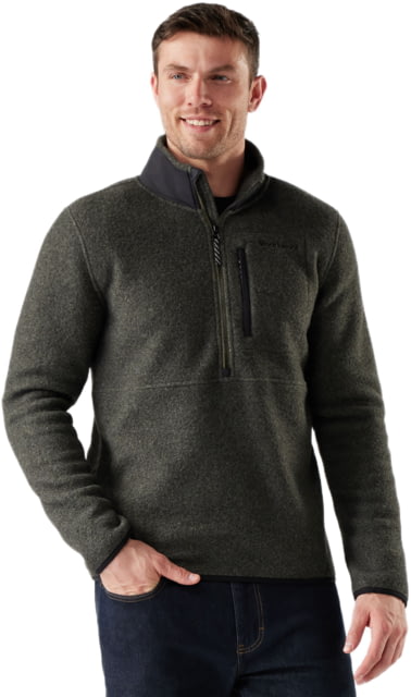 Smartwool Smartwool Second Cut Fleece 1/2 Zip - Men's Winter Moss Medium