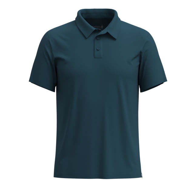 Smartwool Short Sleeve Polo - Men's Twilight Blue Medium