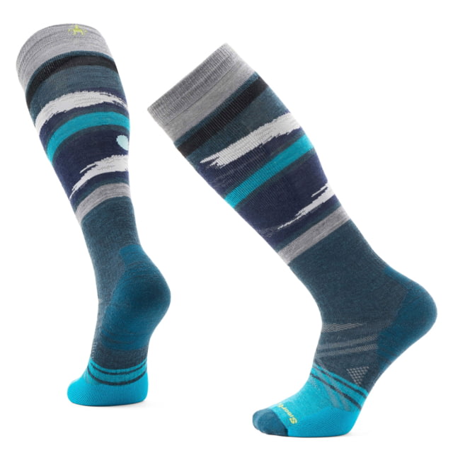 Smartwool Smartwool Ski Full Cushion Midnight Ski OTC Socks - Men's Twilight Blue Medium