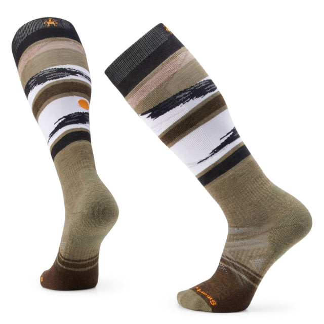 Smartwool Smartwool Ski Full Cushion Midnight Ski OTC Socks - Men's Winter Moss Large